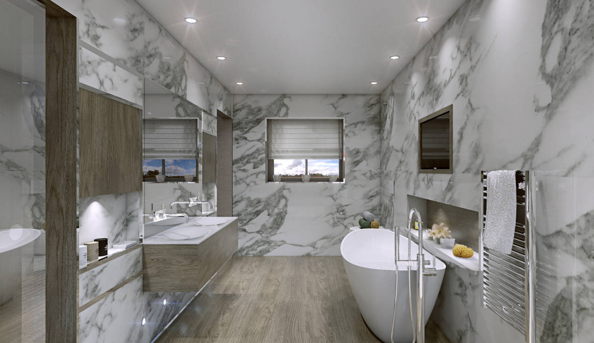 homify Modern Banyo