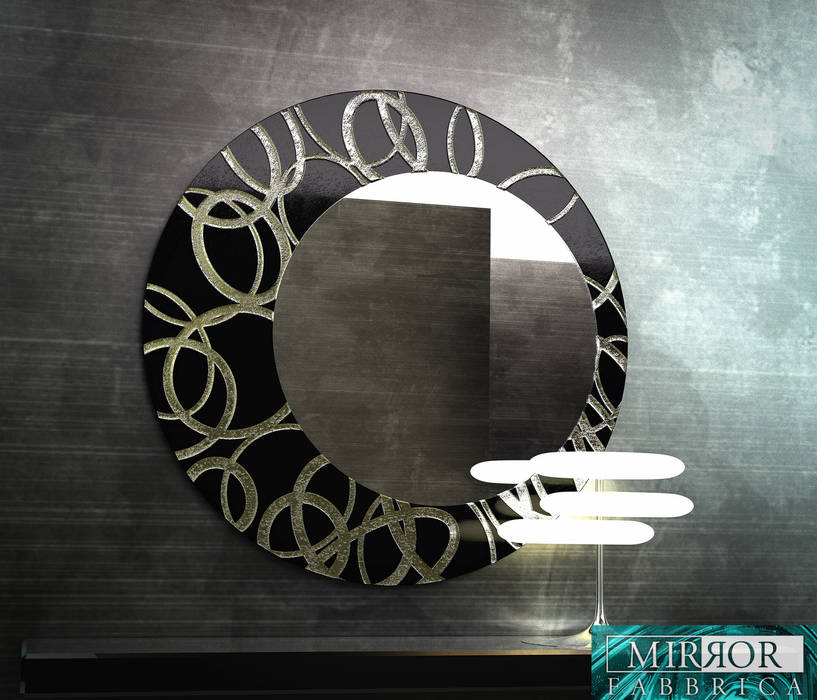Circle Mirror Fabbrica Modern houses Accessories & decoration