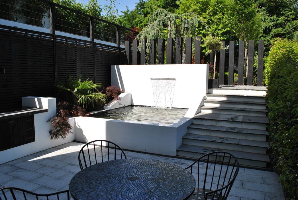 "Modern Living" in the city Kevin Cooper Garden Design Modern garden