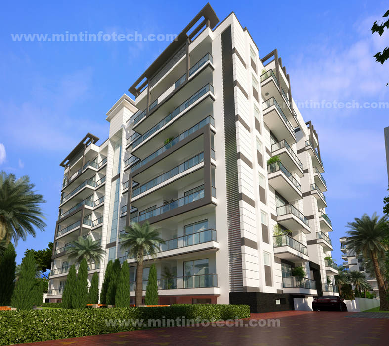 Exterior renderings, Mint Infotech Pvt Ltd Mint Infotech Pvt Ltd