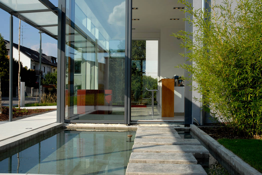 Haus der Architektur , Herzog-Architektur Herzog-Architektur Minimalistische Pools