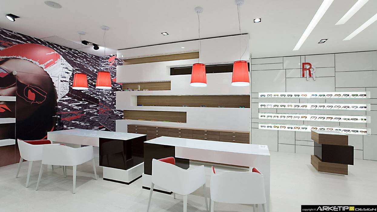 Ottica ROVEDA, Rho (MI) Italy , ARKETIPO DESIGN ARKETIPO DESIGN Spazi commerciali Negozi & Locali commerciali