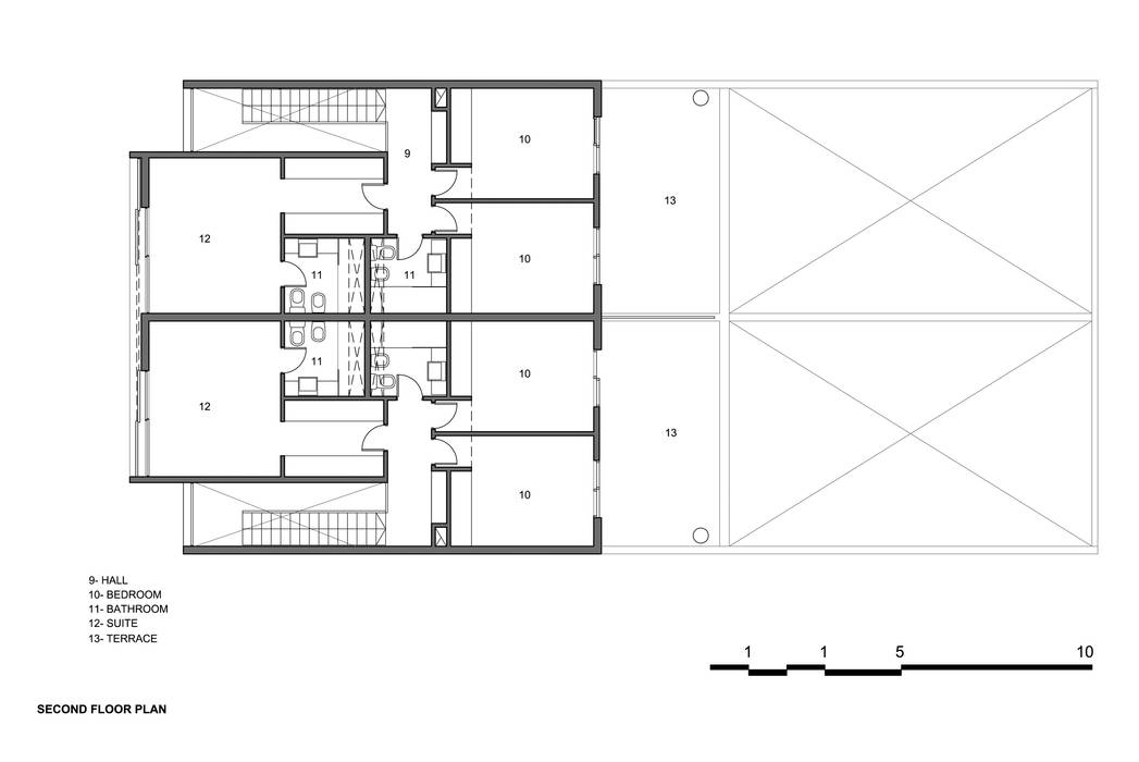 CASAS ADOSADAS, Estudio A+3 Estudio A+3 منازل