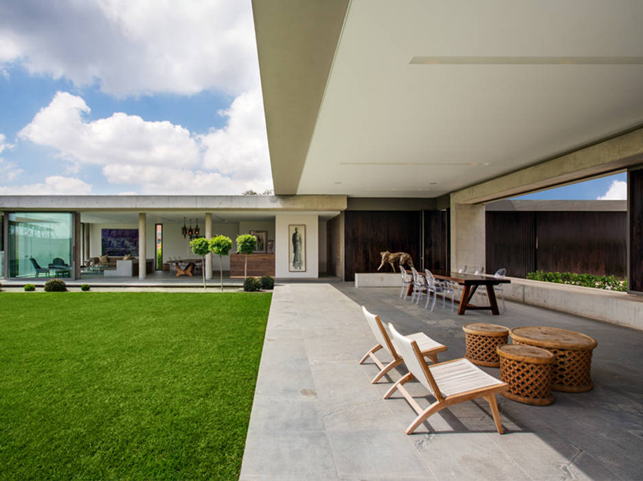 House 01, Hyde Park , Daffonchio & Associates Architects Daffonchio & Associates Architects Modern Garden