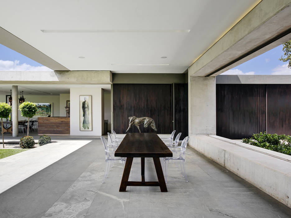 House 01, Hyde Park , Daffonchio & Associates Architects Daffonchio & Associates Architects Їдальня