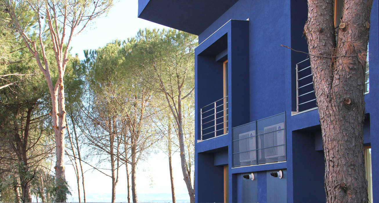 Le case blu a Tremilia. Siracusa, Vincenzo Latina Architetti Vincenzo Latina Architetti