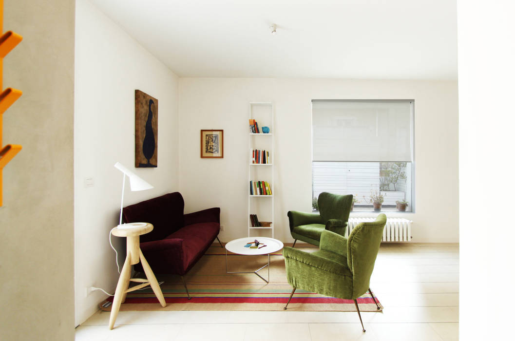 CASA EG, GIUSEPPE GURRIERI GIUSEPPE GURRIERI Minimalistische Wohnzimmer