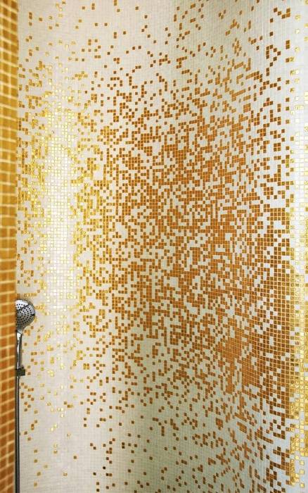 Projekte mit Gold und Silber, trend group trend group 現代浴室設計點子、靈感&圖片