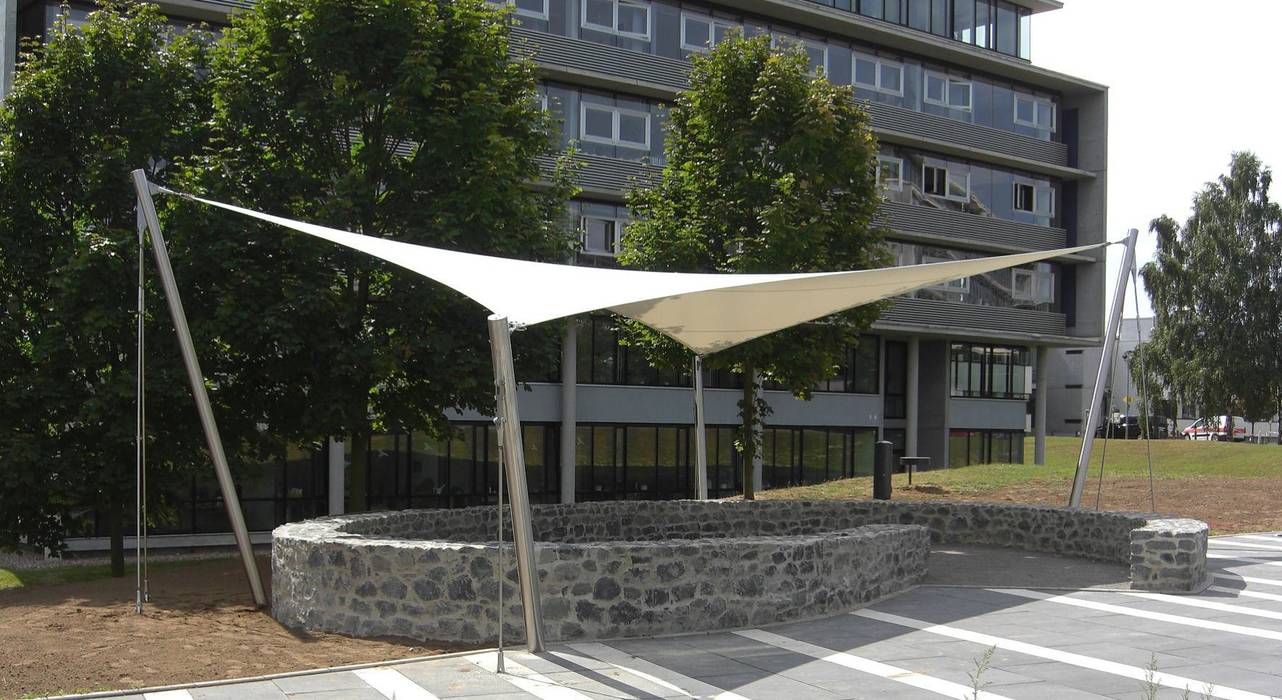 Sonnensegel Textile Sonnenschutz- Technik Moderner Balkon, Veranda & Terrasse Accessoires und Dekoration