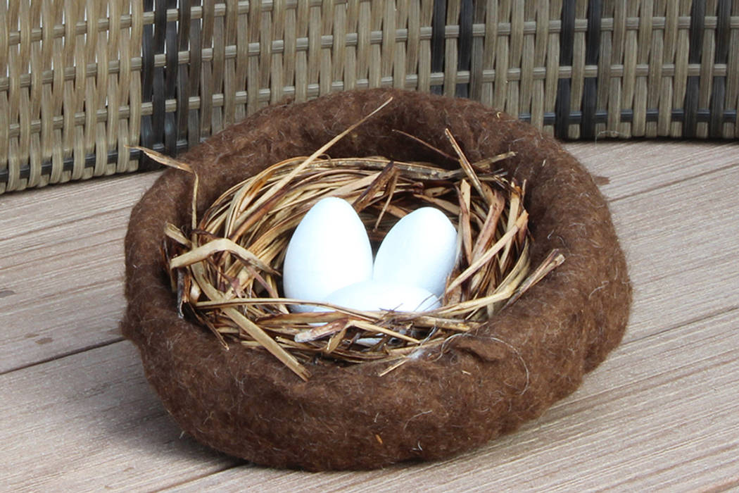 Nest for Easter eggs. Step by step, Judith Byberg Judith Byberg Rumah Gaya Rustic Accessories & decoration