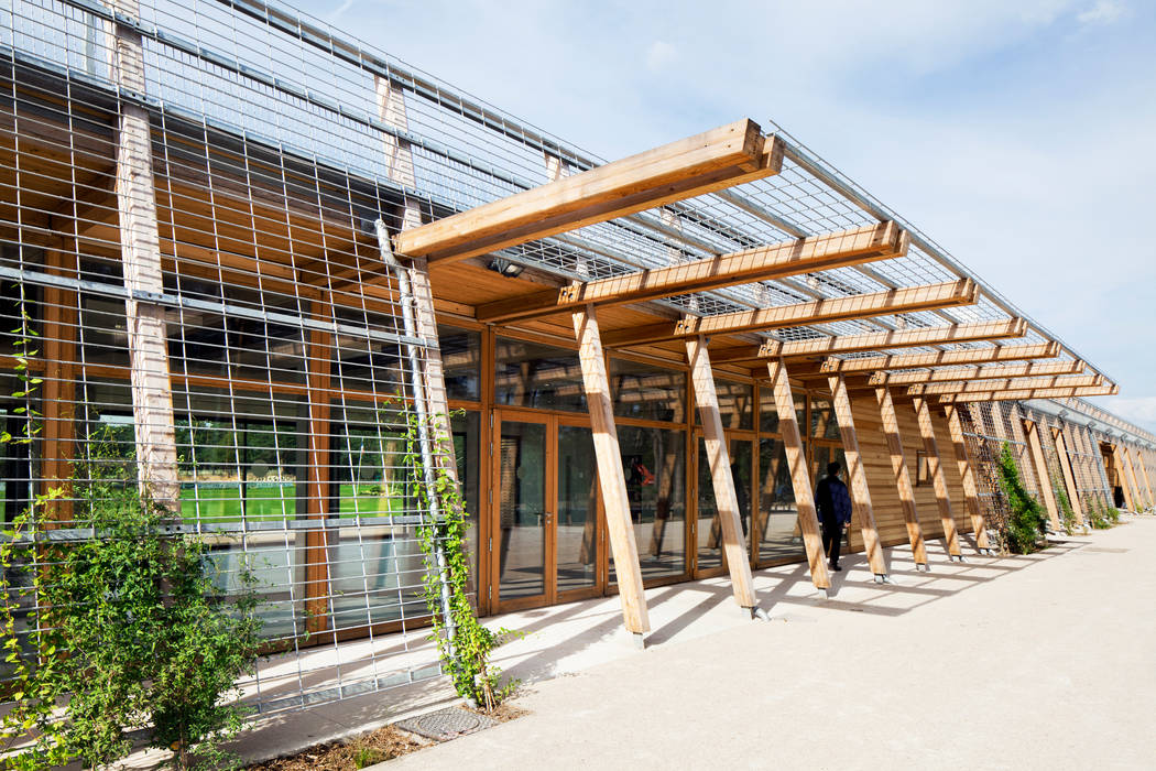 Stade Equestre de Fontainebleau, Joly&Loiret, Agence d'architecture Joly&Loiret, Agence d'architecture Jardin d'hiver