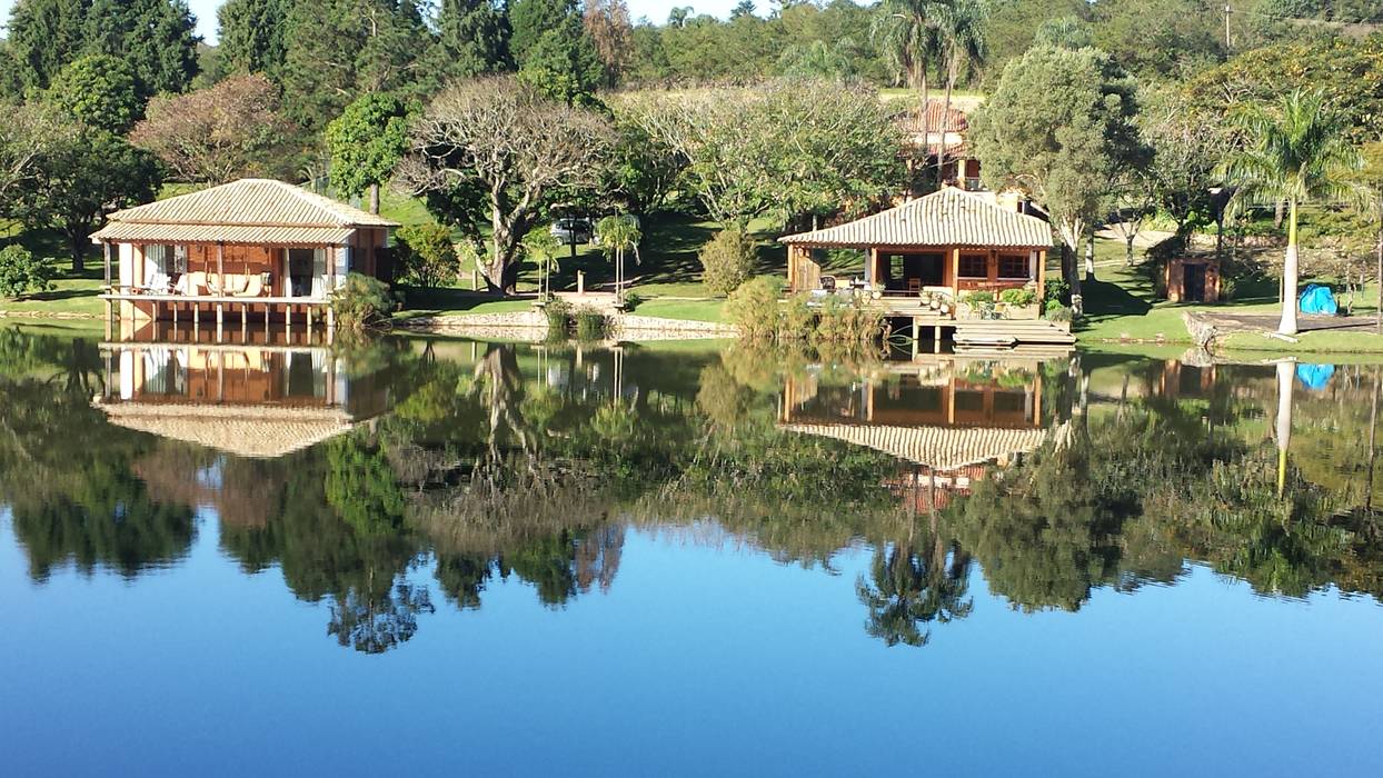 Casa Fazenda_mmagalhães estúdio mmagalhães estúdio Casas campestres