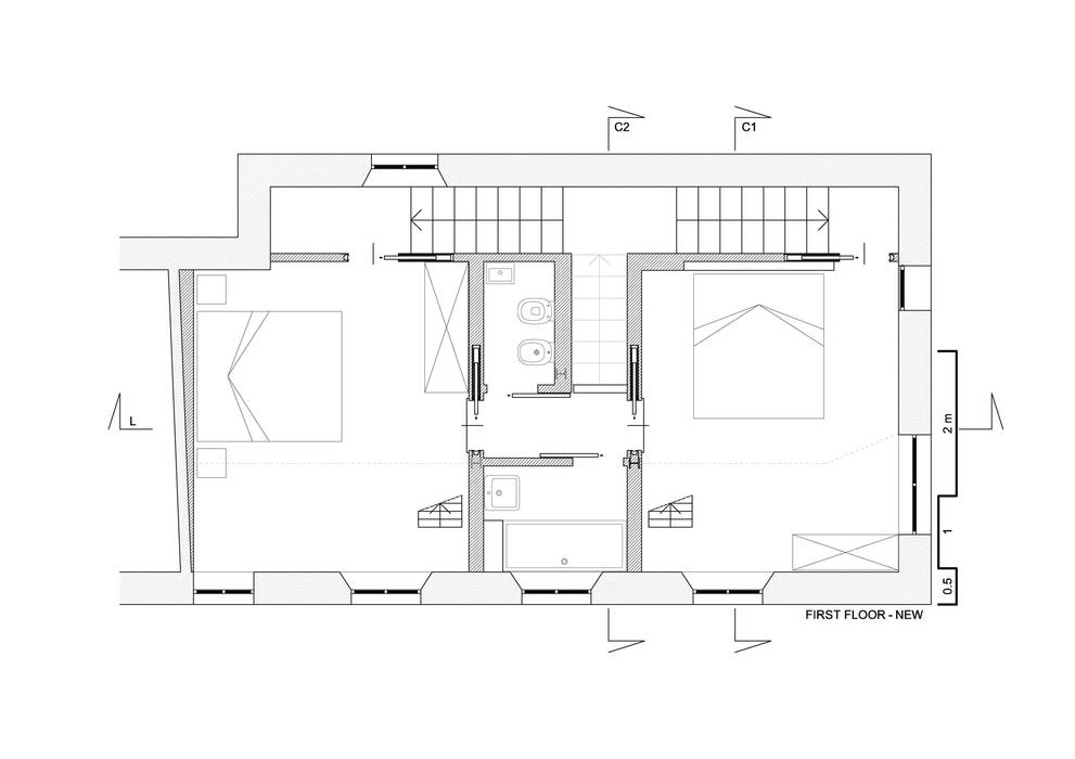 CASA INDIPENDENTE A MEINA, Cristina Meschi Architetto Cristina Meschi Architetto Houses