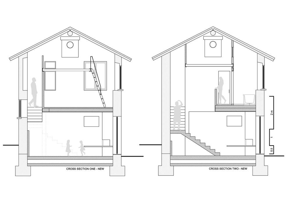 CASA INDIPENDENTE A MEINA, Cristina Meschi Architetto Cristina Meschi Architetto 房子