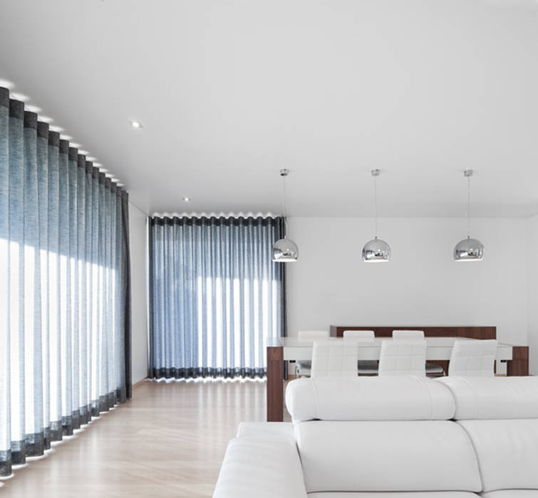 XIEIRA HOUSE II, A2+ ARQUITECTOS A2+ ARQUITECTOS Modern living room