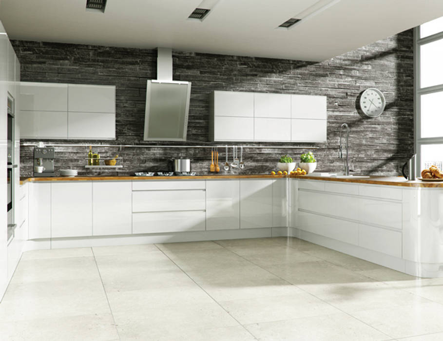 Handleless Kitchens Leicester, The Leicester Kitchen Co. Ltd The Leicester Kitchen Co. Ltd Modern kitchen Sinks & taps