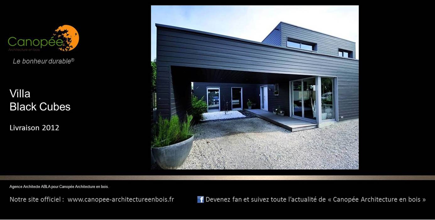 Villa "BLACK CUBES", SARL CANOPEE SARL CANOPEE Autres espaces Accessoires pour animaux