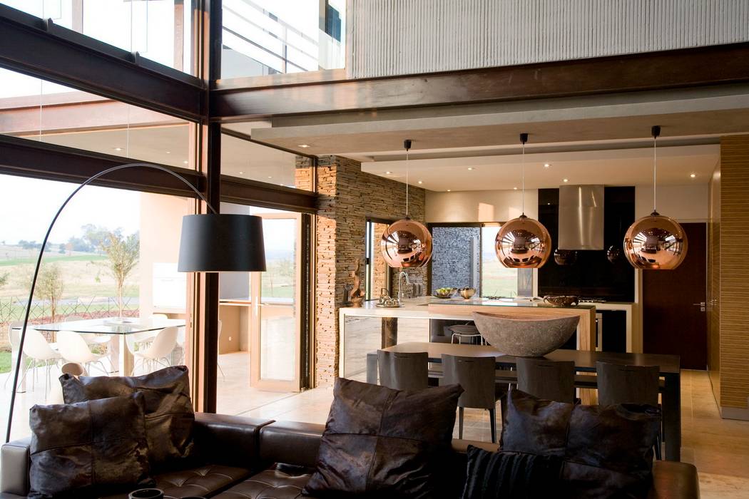 House Serengeti , Nico Van Der Meulen Architects Nico Van Der Meulen Architects Soggiorno moderno