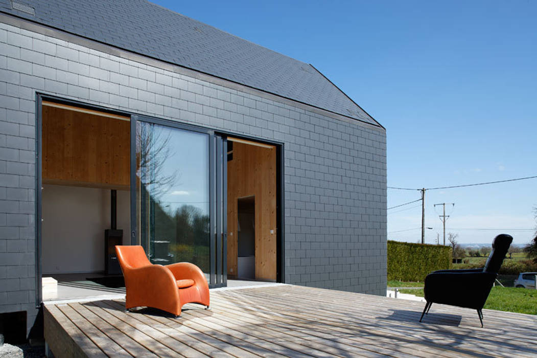 maison G, Lode Architecture Lode Architecture Maisons minimalistes