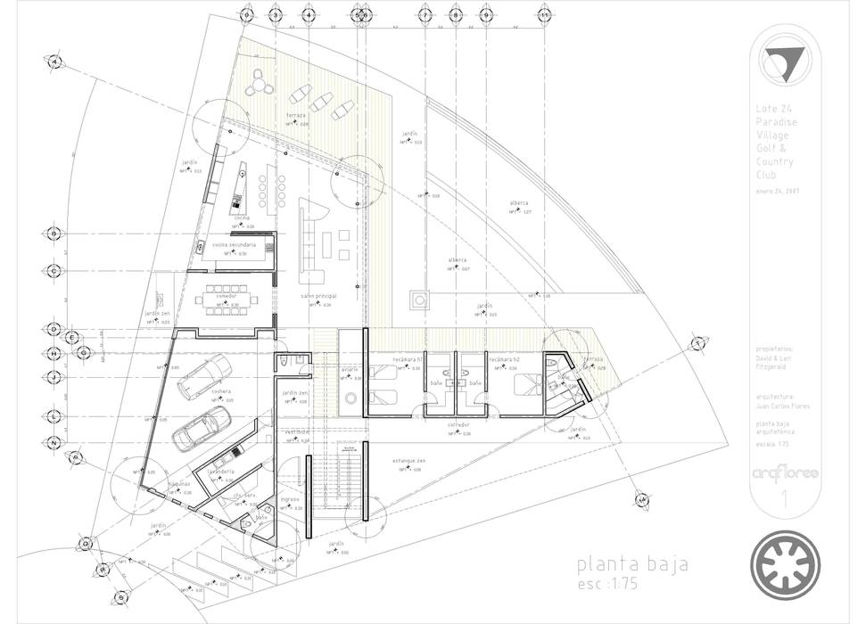 Casa Fitzgerald, arqflores / architect arqflores / architect