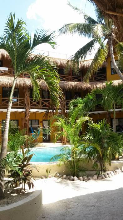 Hotel Holbox Dreams , sandro bortot arquitecto sandro bortot arquitecto Commercial spaces Hotels