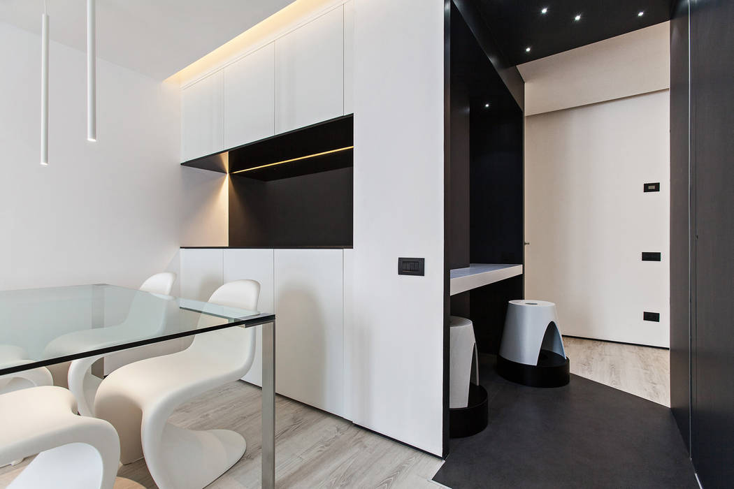 #1 Dream Apartment #Milano, Arch. Andrea Pella Arch. Andrea Pella Salas de jantar modernas