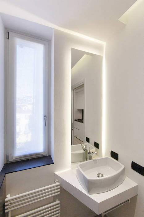 #1 Dream Apartment #Milano, Arch. Andrea Pella Arch. Andrea Pella 現代浴室設計點子、靈感&圖片