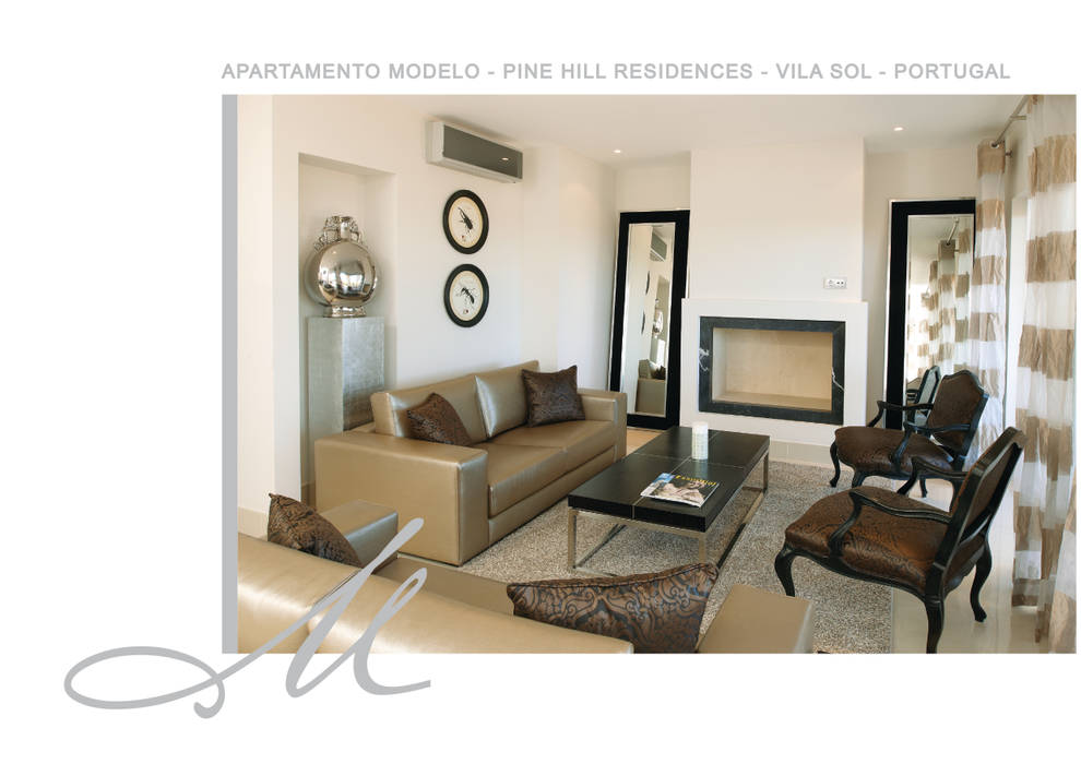 Model Apartment - Pine Hill Residences, Maria Raposo Interior Design Maria Raposo Interior Design Espaços