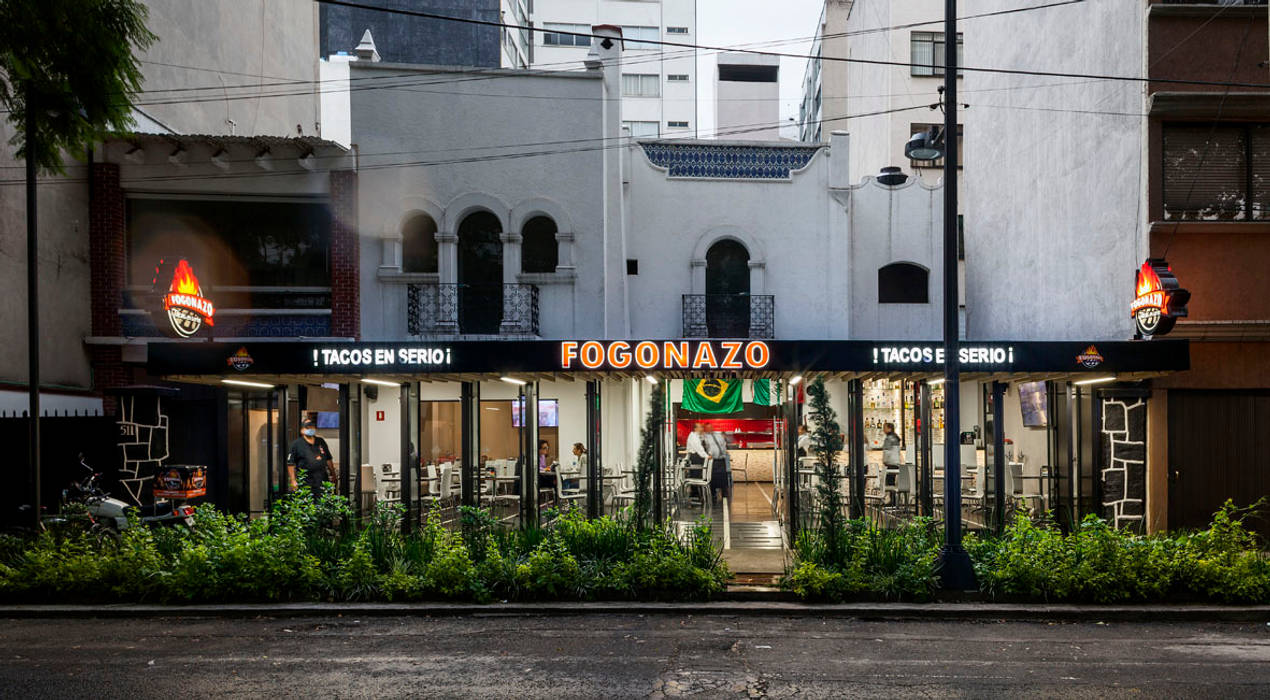 Restaurant Fogonazo Polanco, PASQUINEL Studio PASQUINEL Studio Espacios comerciales Restaurantes