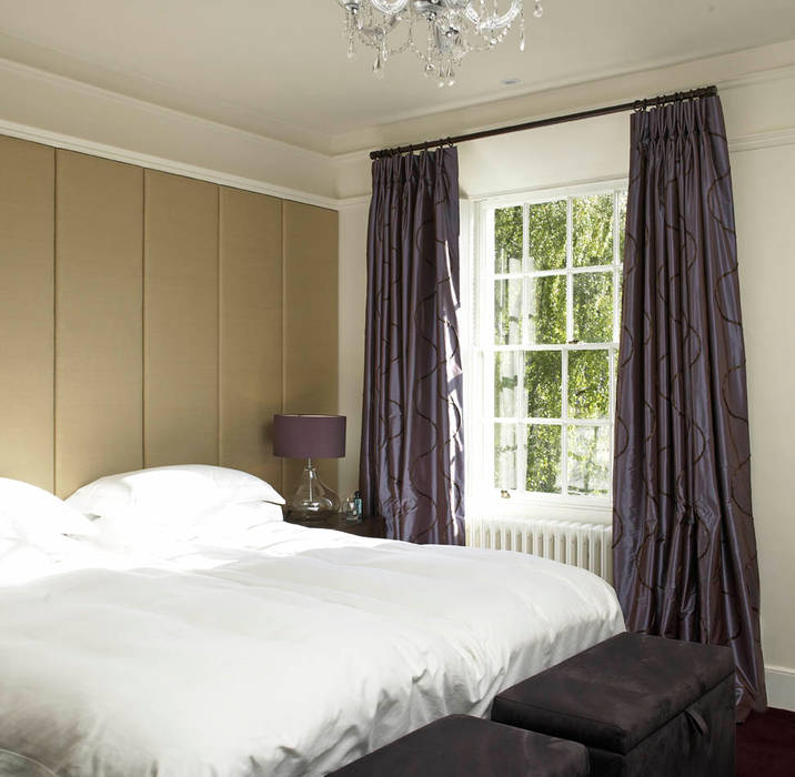 Bedroom, The Wilderness, Wiltshire, Concept Interior Concept Interior Design & Decoration Ltd 모던스타일 침실