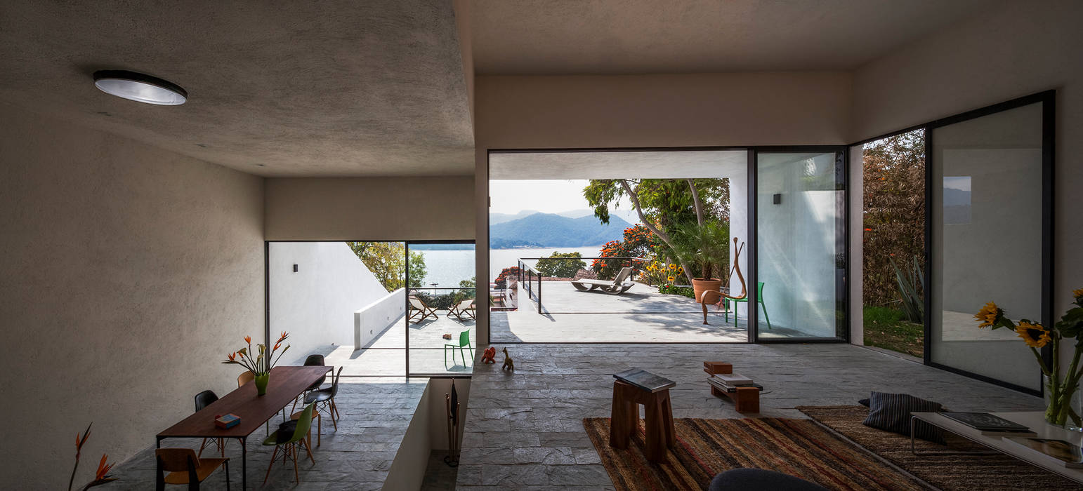 Casa con vista, Dellekamp Dellekamp Minimalist balcony, veranda & terrace