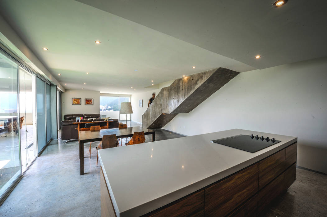 IPE HOUSE, P+0 Arquitectura P+0 Arquitectura Cozinhas modernas