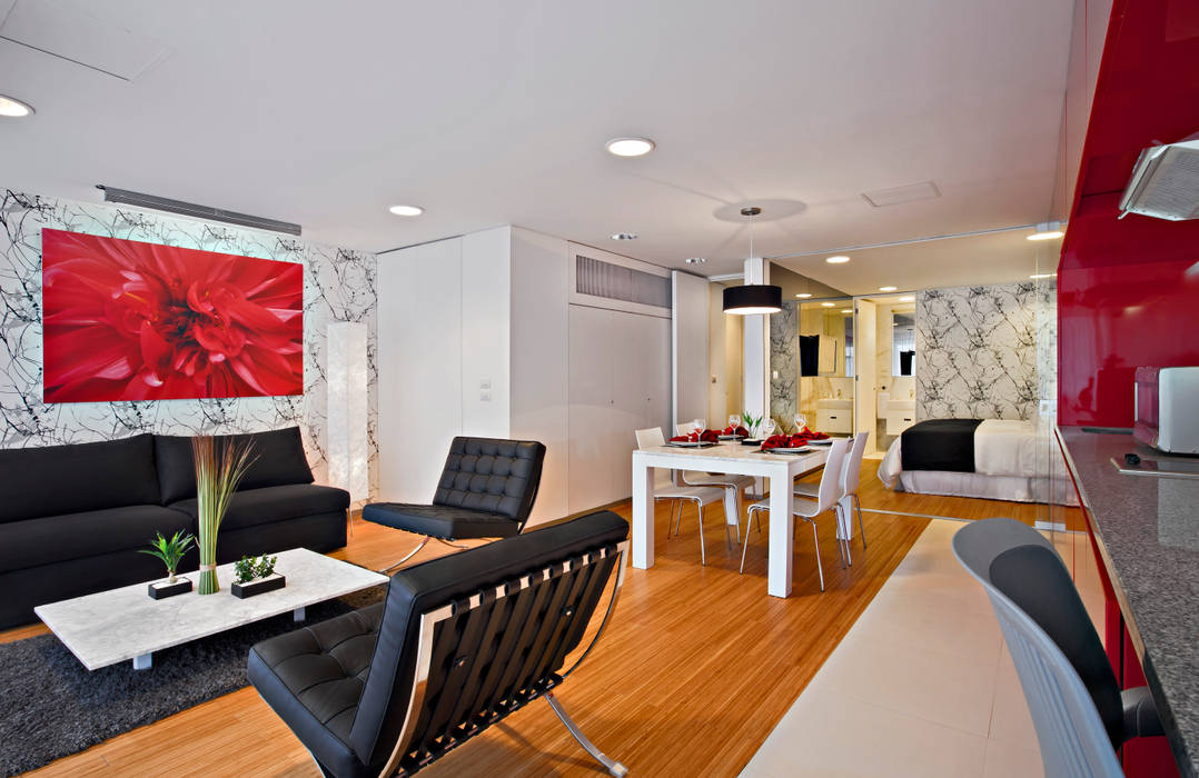 Filadeldia Corporate Suites, BNKR Arquitectura BNKR Arquitectura Habitaciones