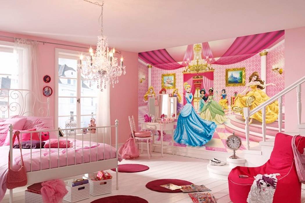 disney princess mural wallpaper