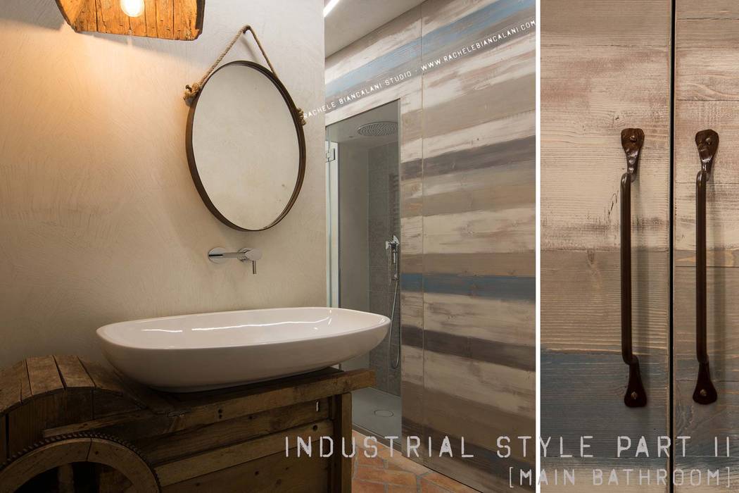 Industrial And Vintage Bathroom Bagno In Stile Industriale Di