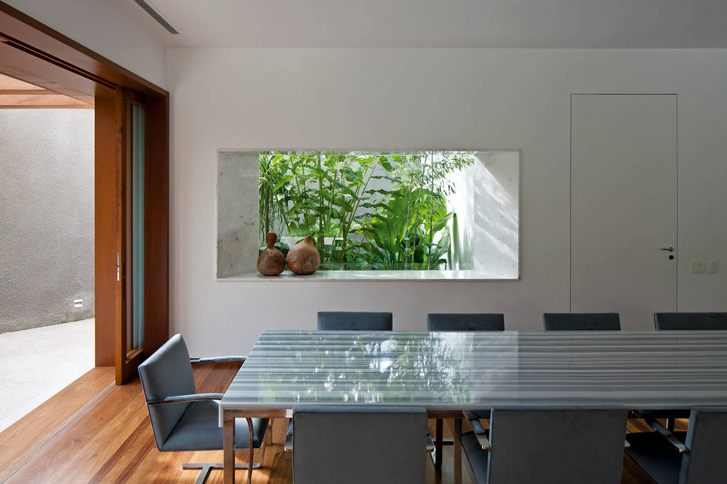 MR House/Casa MR, Pascali Semerdjian Arquitetos Pascali Semerdjian Arquitetos Modern living room