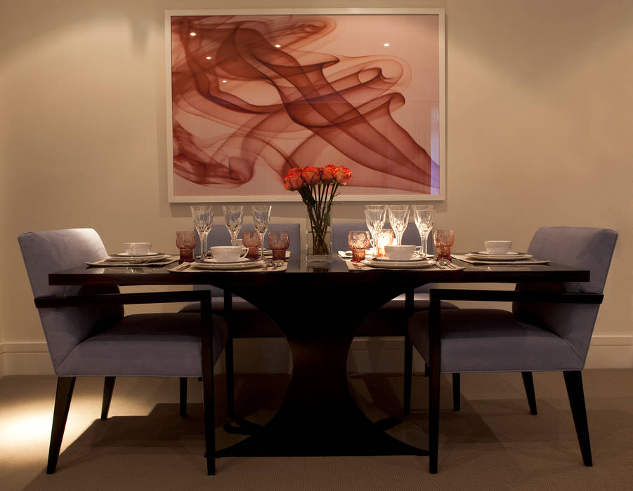 Dining Area Roselind Wilson Design Їдальня modern,luxury,dining table,dining room,contemporary,interior design,residential