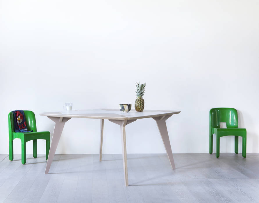 Lambro Table, Andrea Casati Design Andrea Casati Design Salas de jantar escandinavas Mesas