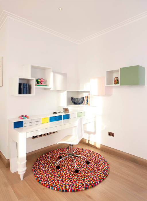 Bedroom Roselind Wilson Design 臥室 bedroom,kids' bedroom,desk,table