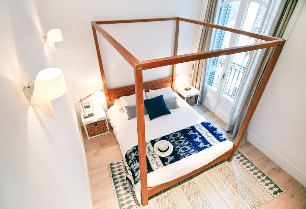 APARTAMENTO TURISTICO EIXAMPLE, Piedra Papel Tijera Interiorismo Piedra Papel Tijera Interiorismo Nhà: thiết kế nội thất · bố trí · ảnh