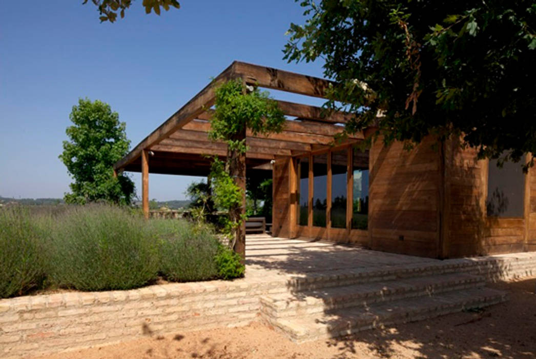 Casa del Baix Emporda 1, fuusta fuusta Giardino in stile mediterraneo Gazebi & Serre