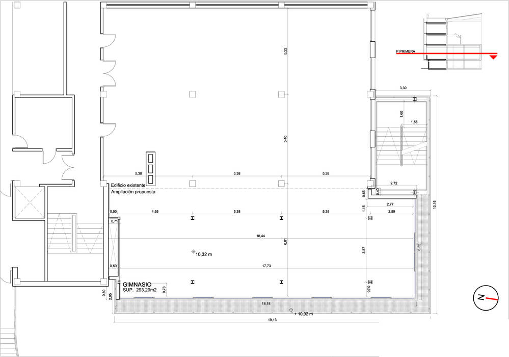 Planta segunda G&C ARQUITECTOS