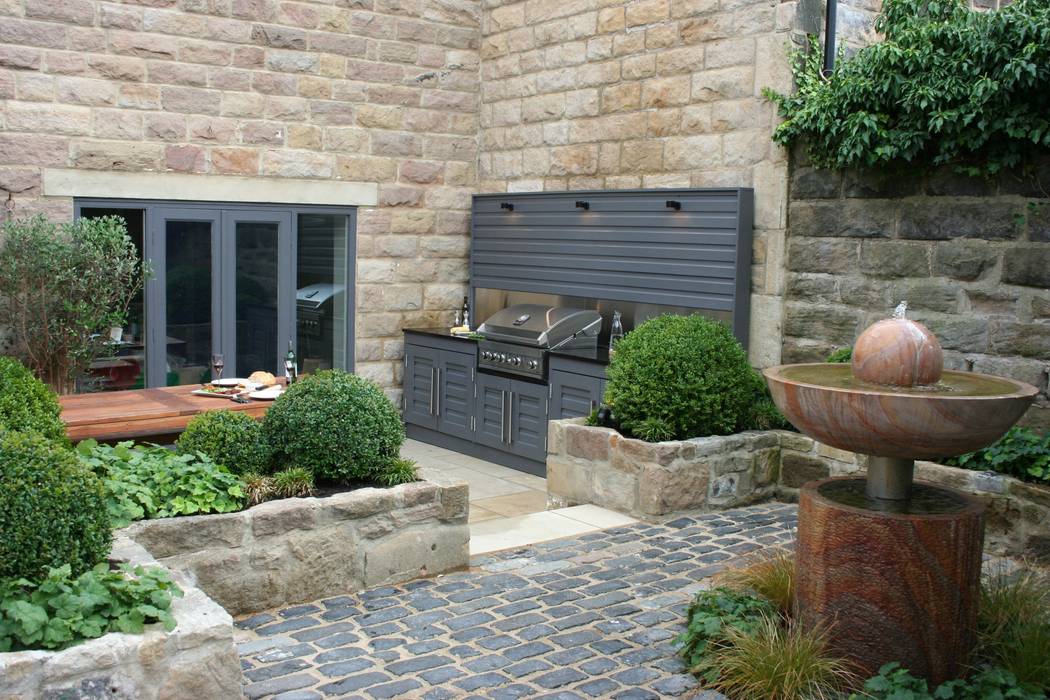 Urban Courtyard for Entertaining, Bestall & Co Landscape Design Ltd Bestall & Co Landscape Design Ltd Сад