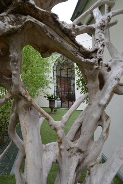 Loft Parisien, les fleurs du bien les fleurs du bien Balcon, Veranda & Terrasse modernes