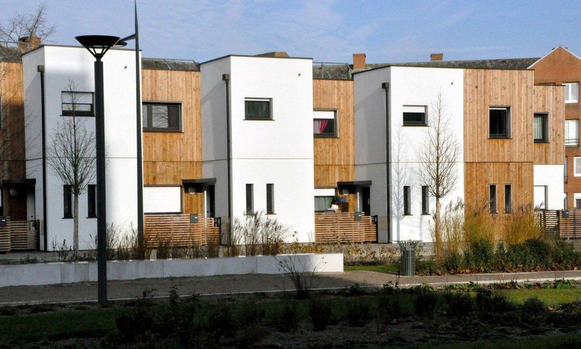 Rue Wagner - LILLE - 2013 - "21 Logements individuels", Bertrand Danel Architecte Bertrand Danel Architecte