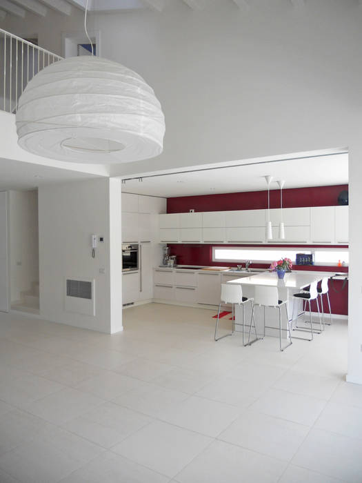 Casa VT - Abitazione in Classe A a Cavallino (VE), VALERI.ZOIA Architetti Associati VALERI.ZOIA Architetti Associati Modern kitchen