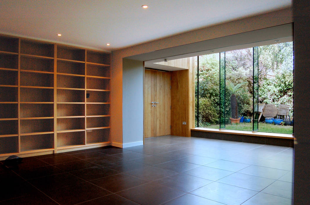 Alexandra Park, Redland, Emmett Russell Architects Emmett Russell Architects Modern living room