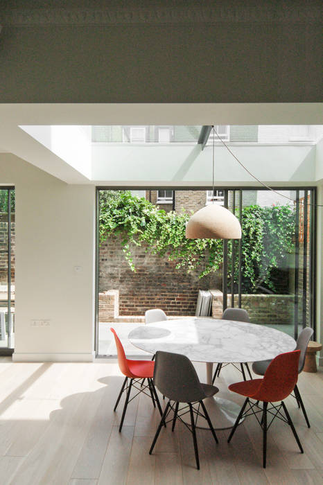 Lilyville Road, Fulham, Emmett Russell Architects Emmett Russell Architects Salas de jantar