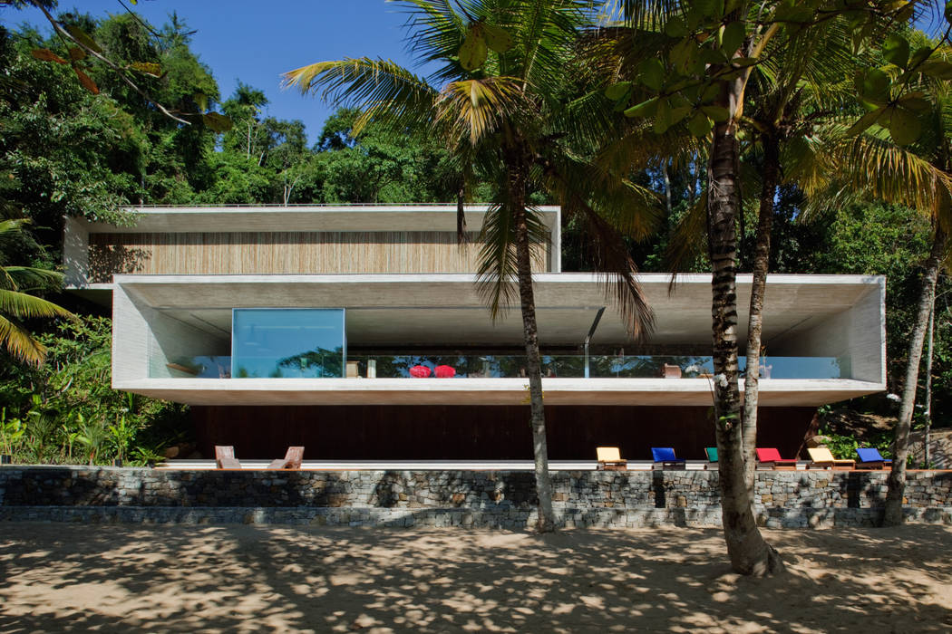 Paraty House, Studio MK27 Studio MK27 Modern Houses