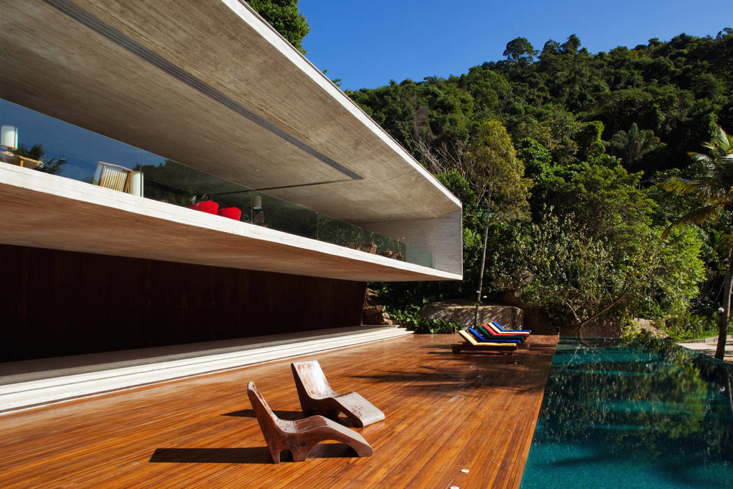 Paraty House, Studio MK27 Studio MK27 Rumah Modern